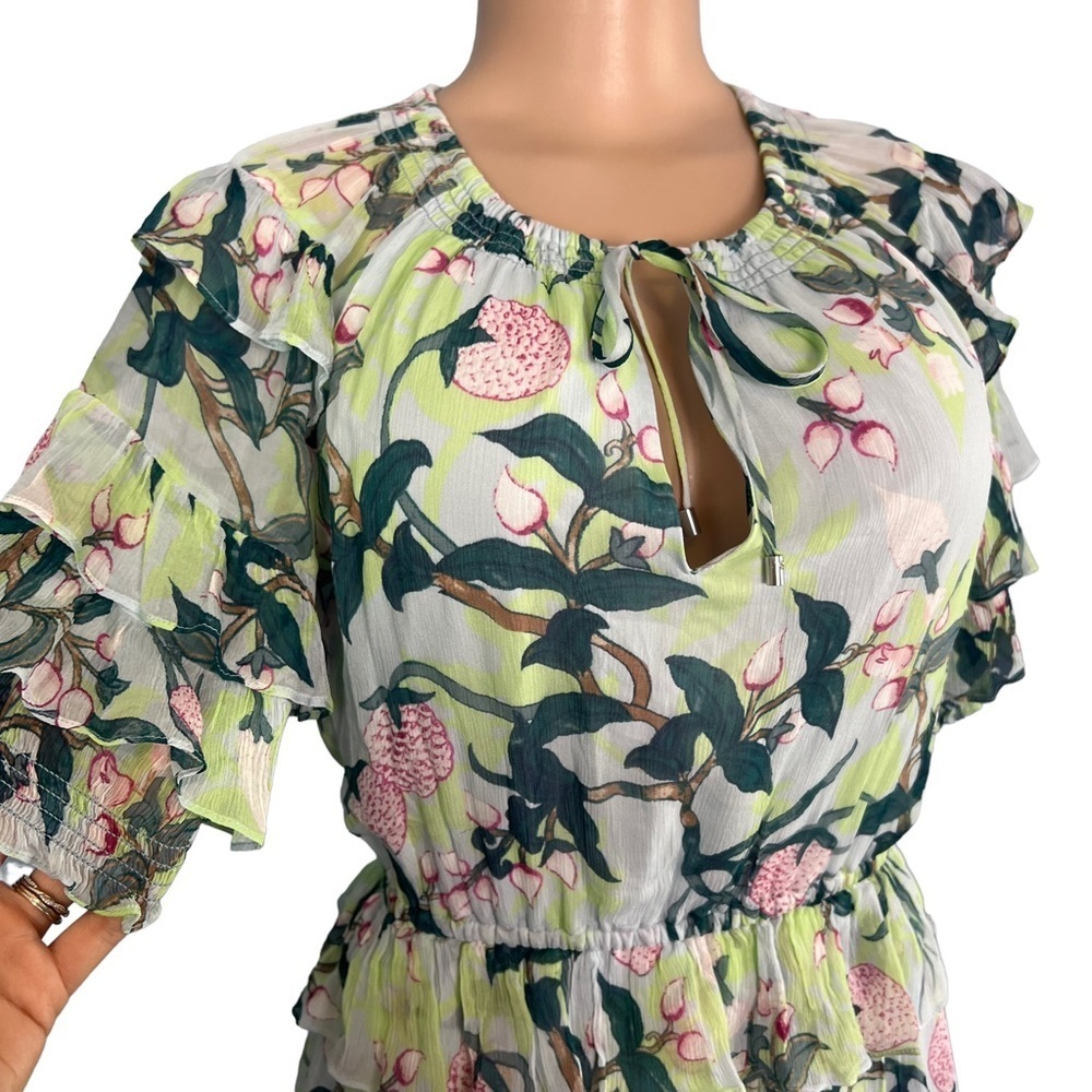 Diane Von Furstenberg DFV Floral Delie Dress - Picture 4 of 10